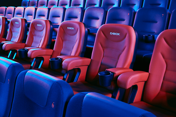 D-BOX seats provided by Ecco